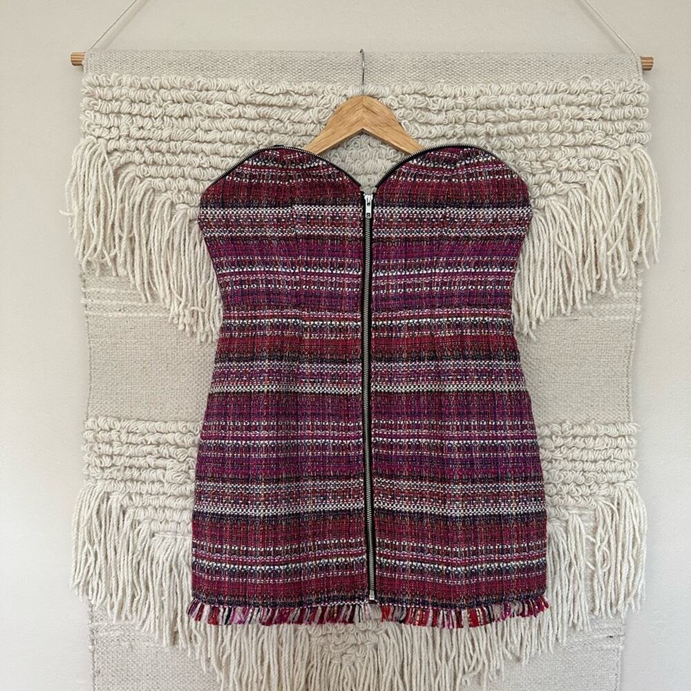 NBD Cassiopeia Tweed Mini Dress